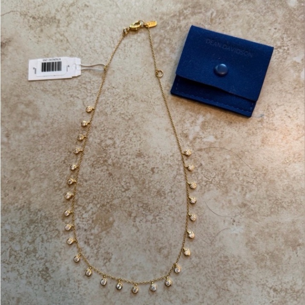 NWT Dean Davidson Gold Orsay Necklace